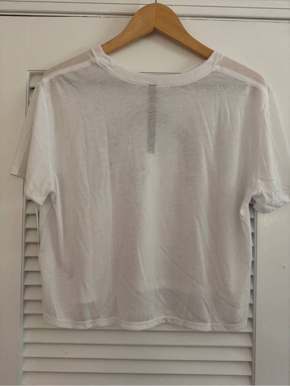 NWT Vuori Active Club Tee, L, White / Cool Grey - Picture 5 of 5